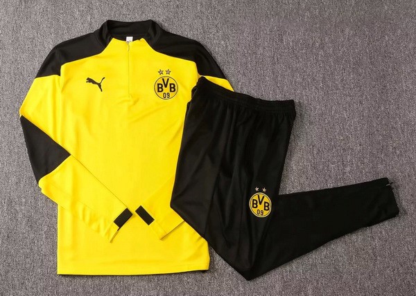 Survetement Borussia Dortmund 2020-2021 Noir Jaune
